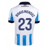 Real Sociedad Brais Mendez #23 Hemmatröja 2023-24 Korta ärmar